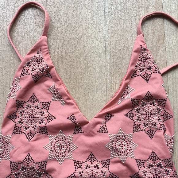 NWT Beach Riot Beaded Bridget One Piece Suit XS - Picture 5 of 8